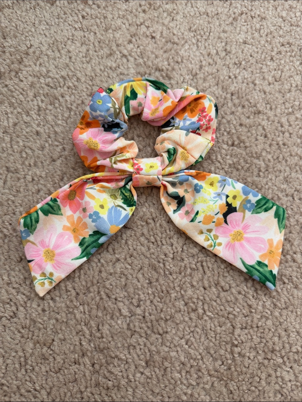 Rifle Paper Co. Scarf Scrunchie - Marguerite
